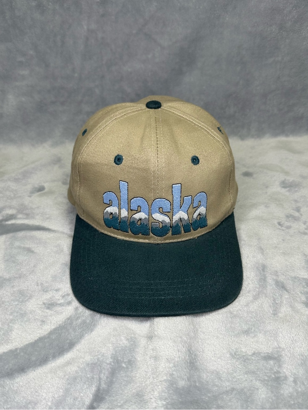 Vintage Alaska Hat Cap Strap Back Souvenir Outdoors IAAC Exclusive
